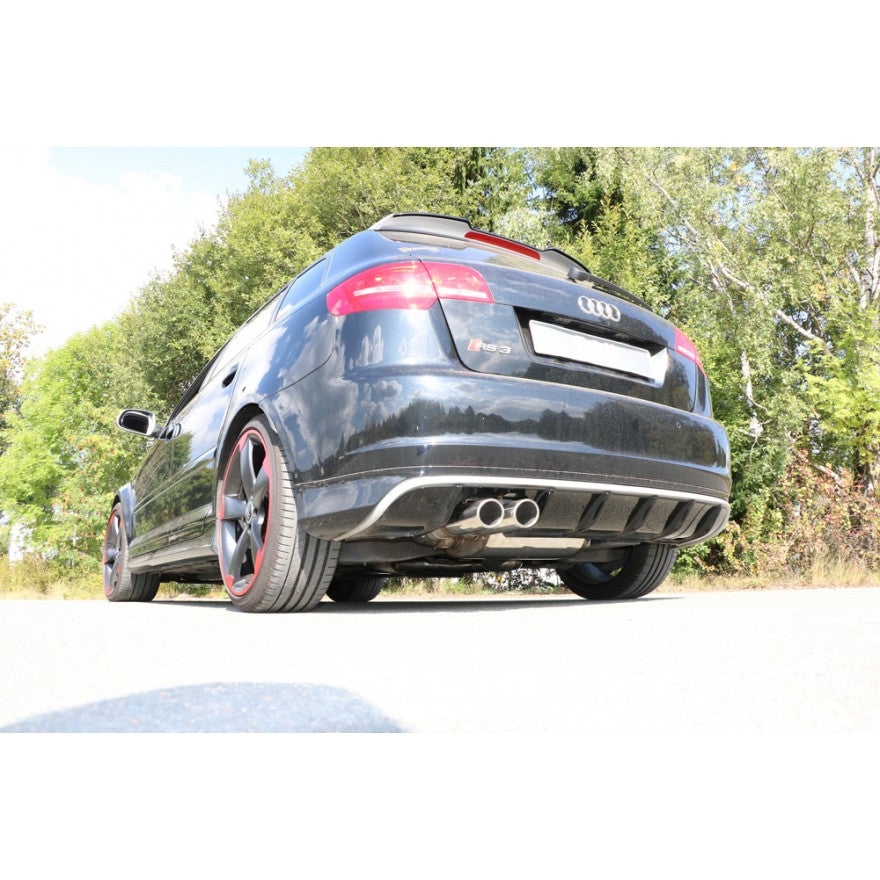 Sportschalldämpfer mit 2 Endrohren 90mm (Typ 16), inkl. (EG-) GENEHMIGUNG!