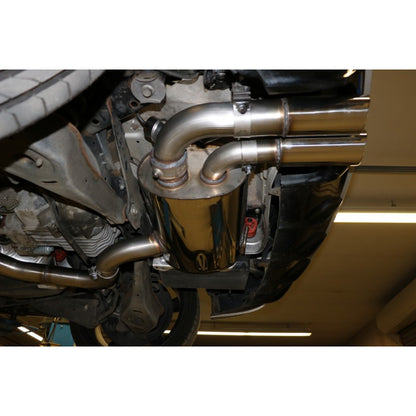 Sportschalldämpfer mit 2 Endrohren 90mm (Typ 16), inkl. (EG-) GENEHMIGUNG!