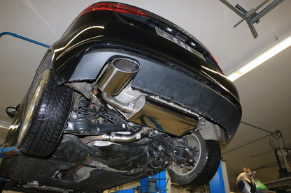 Sportschalldämpfer mit 1 Endrohr 160x90mm (Typ 38), inkl. (EG-) GENEHMIGUNG!