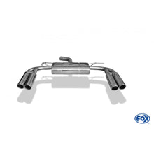 Sportschalldämpfer mit links/rechts je 2 Endrohren 90mm (Typ 16), inkl. (EG-) GENEHMIGUNG!