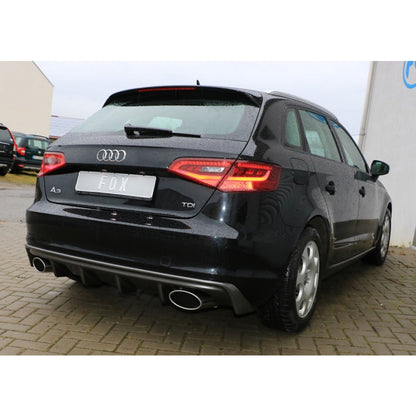 Sportschalldämpfer mit links/rechts je 1 Endrohr 160x90mm (Typ 38), inkl. (EG-) GENEHMIGUNG!