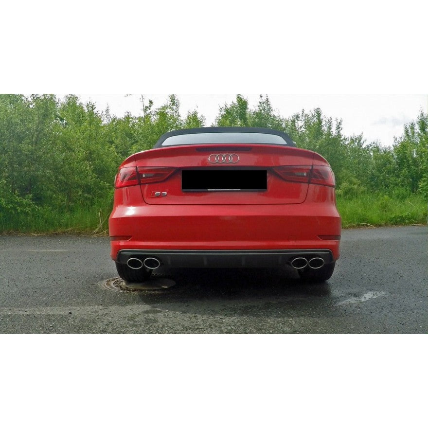 Sportschalldämpfer mit links/rechts je 2 Endrohren 106x71mm (Typ 44), inkl. (EG-) GENEHMIGUNG!