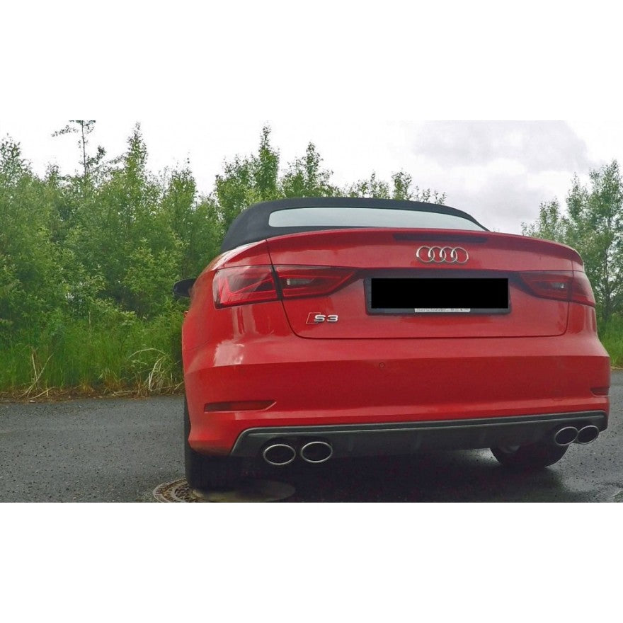 Sportschalldämpfer mit links/rechts je 2 Endrohren 106x71mm (Typ 44), inkl. (EG-) GENEHMIGUNG!