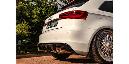 Sportschalldämpfer mit links/rechts je 2 Endrohren 90mm (Typ 25), inkl. (EG-) GENEHMIGUNG!