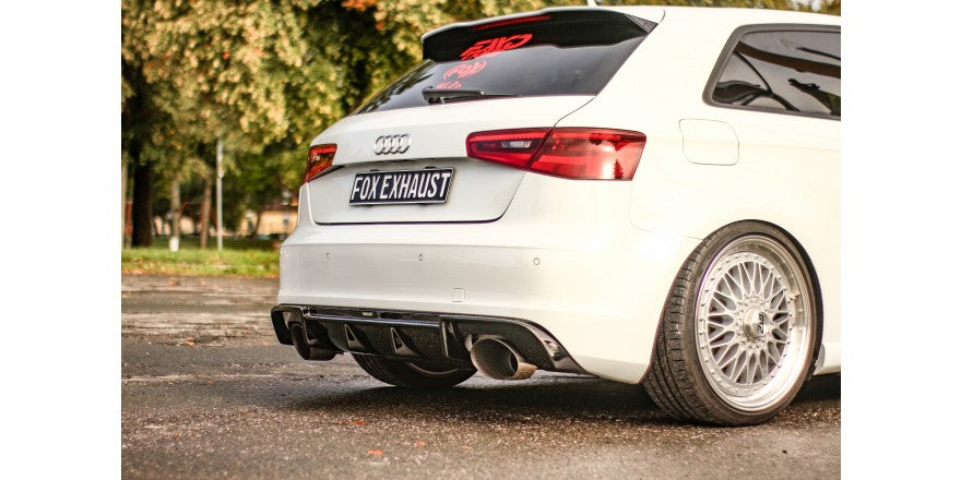 Sportschalldämpfer mit links/rechts je 1 Endrohr 160x130mm (Typ 38), inkl. (EG-) GENEHMIGUNG!