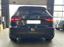 Sportschalldämpfer mit links/rechts je 2 Endrohren 115x85mm (Typ 32), inkl. (EG-) GENEHMIGUNG!