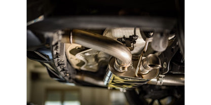 Halbanlage ab OPF mit Ausgang in den originalen Endrohren, inkl. (EG-) GENEHMIGUNG!