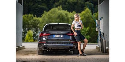 Halbanlage ab OPF mit Ausgang in den originalen Endrohren, inkl. (EG-) GENEHMIGUNG!