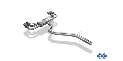 Halbanlage ab OPF mit links/rechts je 2x100mm (Typ 25), inkl. (EG-) GENEHMIGUNG!