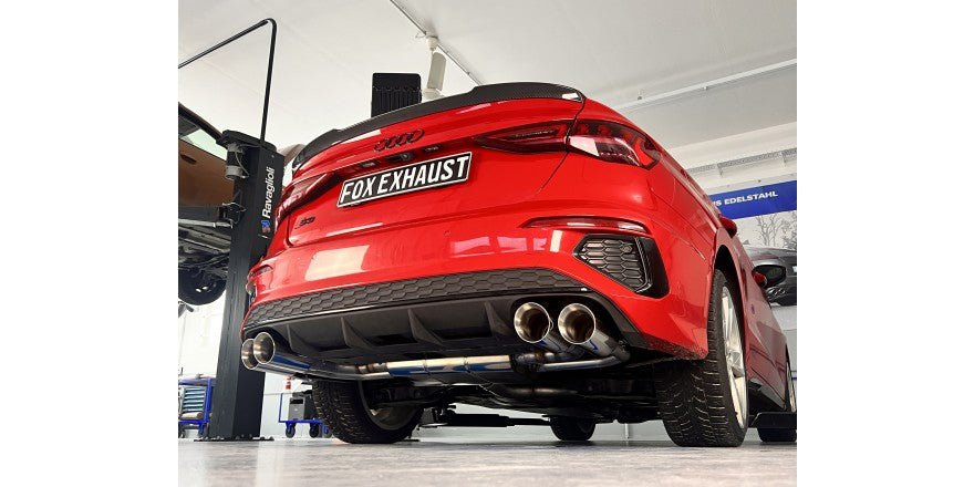 Halbanlage ab OPF mit links/rechts je 2x100mm (Typ 25), inkl. (EG-) GENEHMIGUNG!