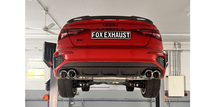 Halbanlage ab OPF mit links/rechts je 2x100mm (Typ 25), inkl. (EG-) GENEHMIGUNG!