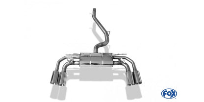 Halbanlage ab OPF mit links/rechts je 2x114mm (Typ 25), inkl. (EG-) GENEHMIGUNG!