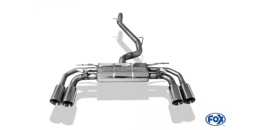 Halbanlage ab OPF mit links/rechts je 2x114mm (Typ 25), inkl. (EG-) GENEHMIGUNG!