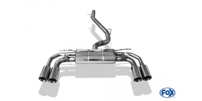 Halbanlage ab OPF mit links/rechts je 2x114mm (Typ 25), inkl. (EG-) GENEHMIGUNG!