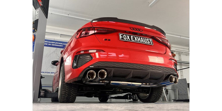 Halbanlage ab OPF mit links/rechts je 2x114mm (Typ 25), inkl. (EG-) GENEHMIGUNG!