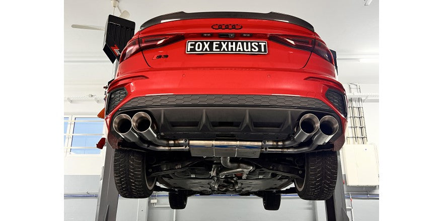 Halbanlage ab OPF mit links/rechts je 2x114mm (Typ 25), inkl. (EG-) GENEHMIGUNG!