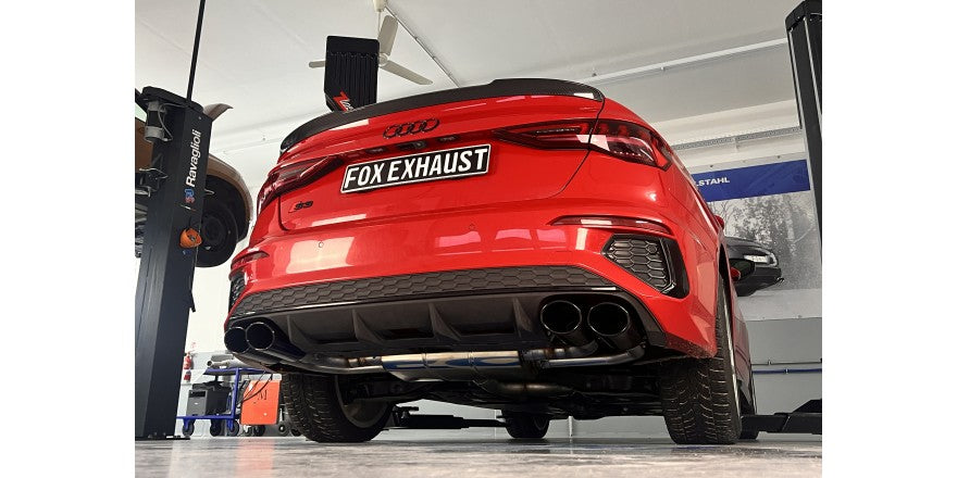 Halbanlage ab OPF mit links/rechts je 2x115x85mm (Typ 32) schwarz emailliert, inkl. (EG-) GENEHMIGUNG!