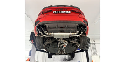 Halbanlage ab OPF mit links/rechts je 2x115x85mm (Typ 32) schwarz emailliert, inkl. (EG-) GENEHMIGUNG!