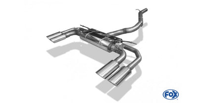 Halbanlage ab OPF mit links/rechts je 2x106x71mm (Typ 44), inkl. (EG-) GENEHMIGUNG!
