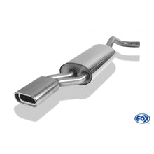 Sportschalldämpfer mit 1 Endrohr 135x80mm (Typ 53), inkl. (EG-) GENEHMIGUNG!