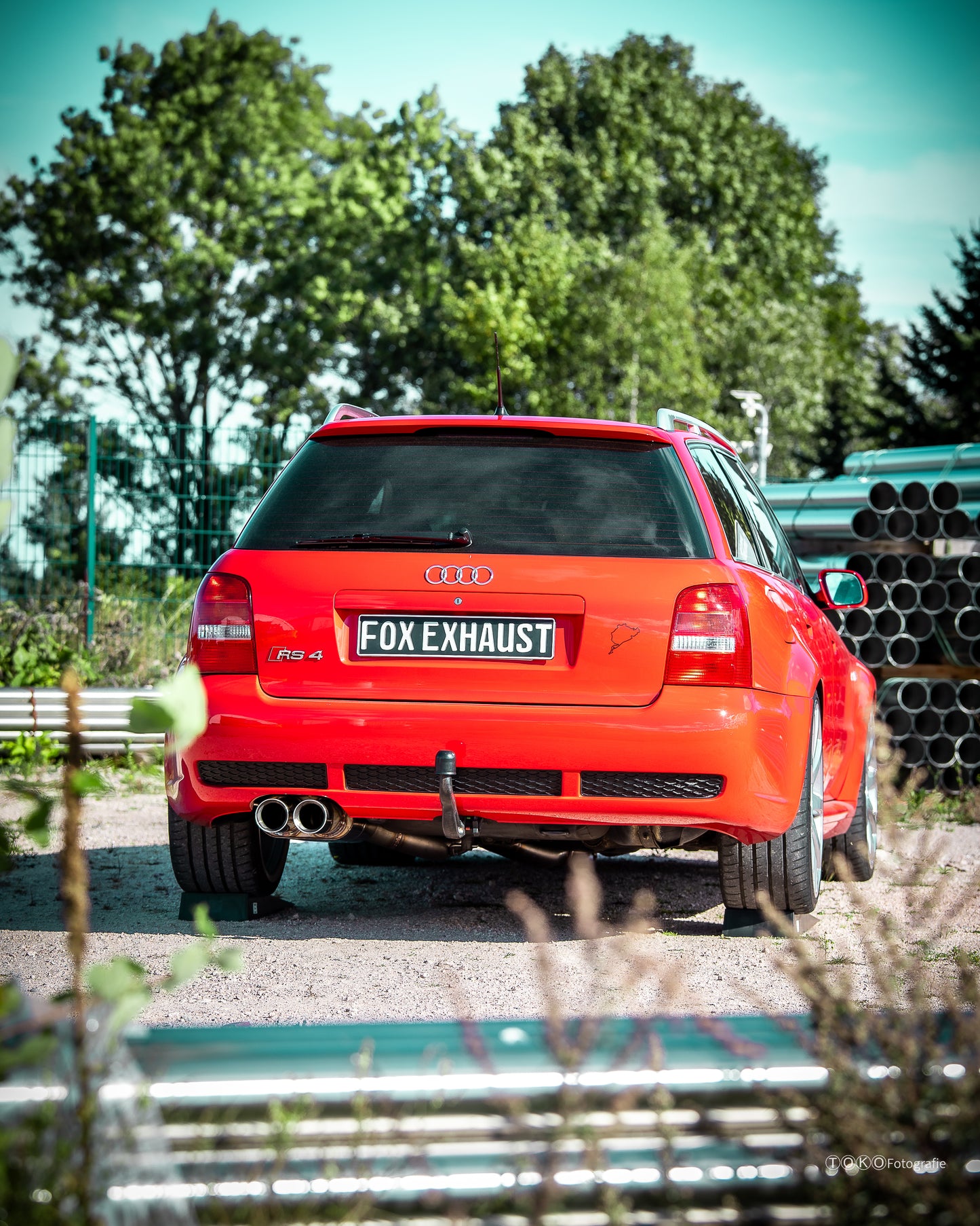 Anlage mit 2 Endrohren 100mm (Typ 25), inkl. (EG-) GENEHMIGUNG!