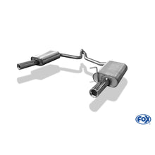 Sportschalldämpfer mit links/rechts je 1 Endrohr 76mm (Typ 13), inkl. (EG-) GENEHMIGUNG!