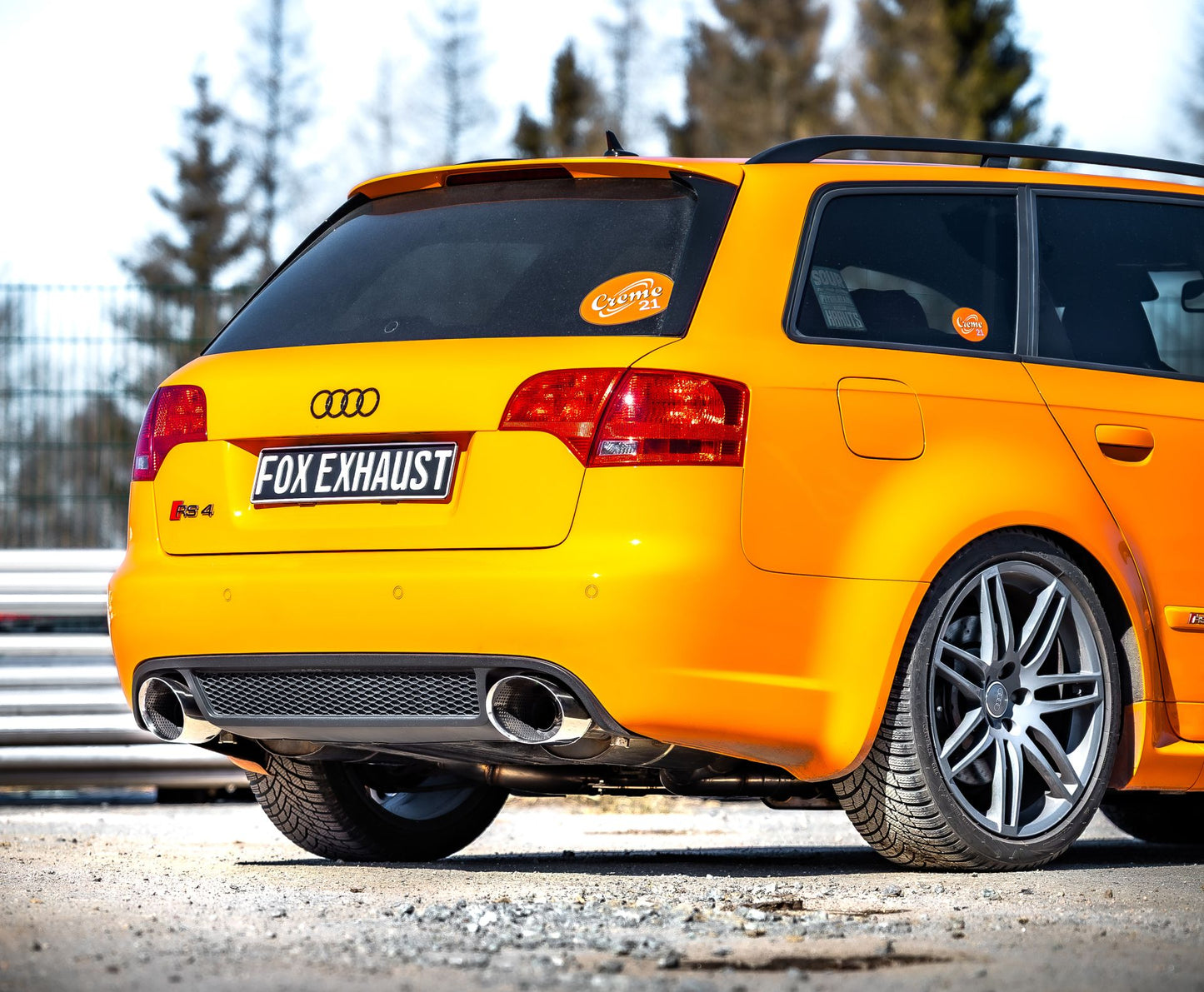 Halbanlage mit links/rechts je 1 Endrohr 160x130mm Oval, inkl. (EG-) GENEHMIGUNG!