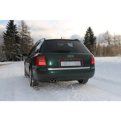 Sportschalldämpfer mit 2 Endrohren 76mm (Typ 13), inkl. (EG-) GENEHMIGUNG!