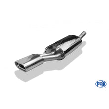 Sportschalldämpfer mit 1 Endrohr 135x80mm (Typ 53), inkl. (EG-) GENEHMIGUNG!