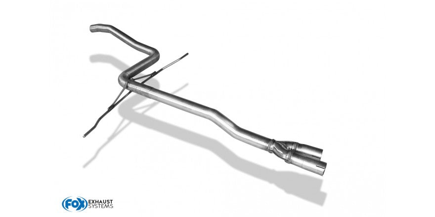 Vorschalldämpfer-Ersatzrohr für Modelle mit Doppelkat, KEINE (EG-) GENEHMIGUNG!