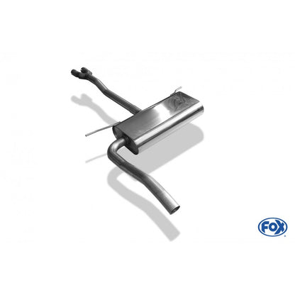 Vorschalldämpfer für Modelle mit Doppelkat, inkl. (EG-) GENEHMIGUNG!