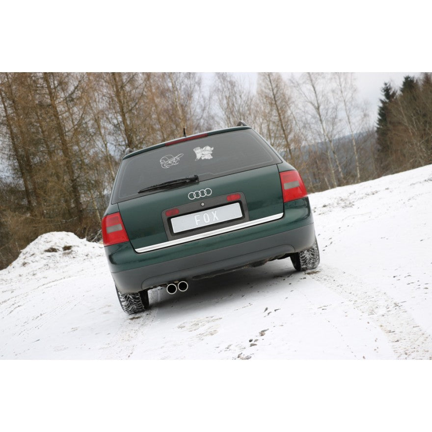 Sportschalldämpfer mit 2 Endrohren 76mm (Typ 13), inkl. (EG-) GENEHMIGUNG!