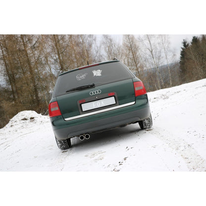 Sportschalldämpfer mit 2 Endrohren 76mm (Typ 13), inkl. (EG-) GENEHMIGUNG!