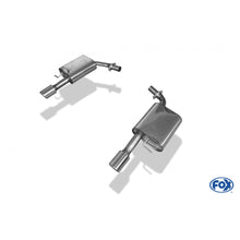 Sportschalldämpfer mit links/rechts je 1 Endrohr 90mm (Typ 17), inkl. (EG-) GENEHMIGUNG!