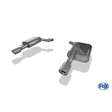 Sportschalldämpfer mit links/rechts je 1 Endrohr 90mm (Typ 17), inkl. (EG-) GENEHMIGUNG!