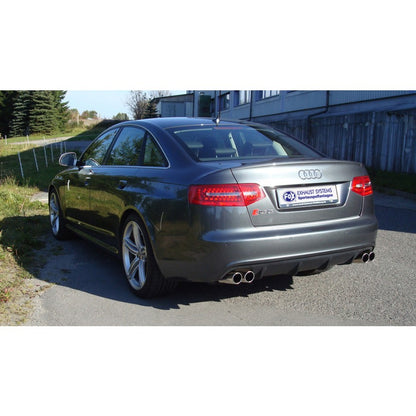 Sportschalldämpfer mit links/rechts je 2 Endrohren 80mm (Typ 16), inkl. (EG-) GENEHMIGUNG!