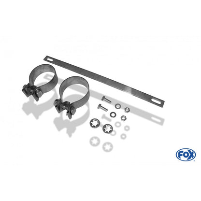 Sportschalldämpfer mit links/rechts je 1 Endrohr 140x90mm (Typ 32), inkl. (EG-) GENEHMIGUNG!