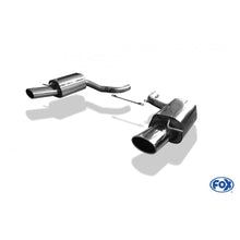 Sportschalldämpfer mit links/rechts je 1 Endrohr 140x90mm (Typ 32), inkl. (EG-) GENEHMIGUNG!