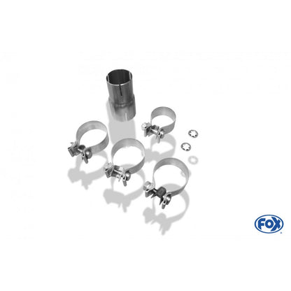 Sportschalldämpfer mit 2 Endrohren 90mm (Typ 16), inkl. (EG-) GENEHMIGUNG!