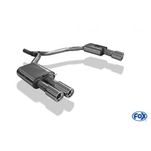 Sportschalldämpfer mit links/rechts je 2 Endrohren 90mm (Typ 13), inkl. (EG-) GENEHMIGUNG!