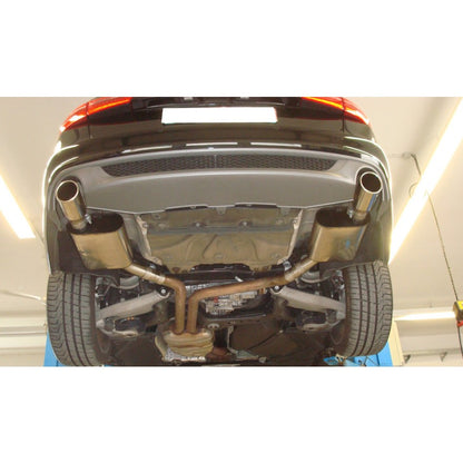 Sportschalldämpfer mit links/rechts je 1 Endrohr 100mm (Typ 16), inkl. (EG-) GENEHMIGUNG!