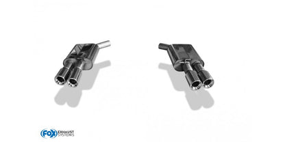 Sportschalldämpfer mit links/rechts je 2 Endrohren 90mm (Typ 13), inkl. (EG-) GENEHMIGUNG!