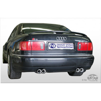 Sportschalldämpfer mit links/rechts je 2 Endrohren 76mm (Typ 17), inkl. (EG-) GENEHMIGUNG!