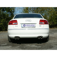 Sportschalldämpfer mit links/rechts je 2 Endrohren 80mm (Typ 17), inkl. TÜV-Teilegutachten!