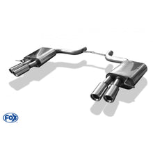 Sportschalldämpfer mit links/rechts je 2 Endrohren 80mm (Typ 17), inkl. TÜV-Teilegutachten!