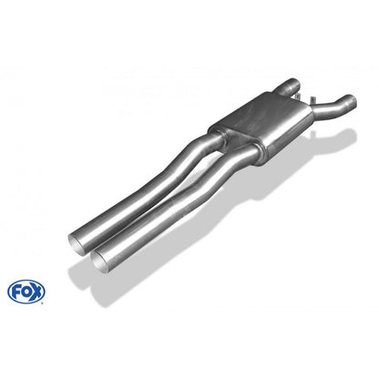 Vorschalldämpfer für Fahrzeuge mit kurzem Radstand, inkl. TÜV-Teilegutachten!