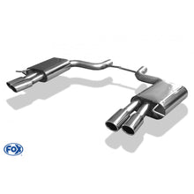 Sportschalldämpfer mit links/rechts je 2 Endrohre 88x74mm (Typ 32), inkl. TÜV-Teilegutachten!