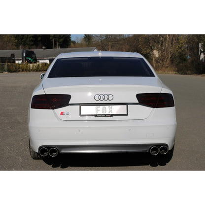 Sportschalldämpfer mit links/rechts je 2 Endrohren 100mm (Typ 16), inkl. (EG-) GENEHMIGUNG!