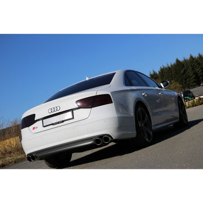 Sportschalldämpfer mit links/rechts je 2 Endrohren 100mm (Typ 16), inkl. (EG-) GENEHMIGUNG!