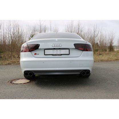 Sportschalldämpfer mit links/rechts je 2 Endrohren 90mm (Typ 25), inkl. (EG-) GENEHMIGUNG!